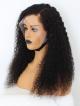 Stocked Fake Scalp 20" Natural Curly 13*6 Glueless Lace Front Wig