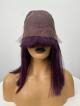 14 inch 13''*6"lace front purple wig