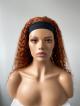 NEW ARRIVAL 8"-22" SPECIAL COLOR CURLY MACHINE MADE HEADBAND WIG