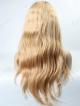 Kylie Jenner Inspired Blonde Ombre Natural Slight Wavy Full Lace Human Hair Wig Custom Length from 16" to 26"