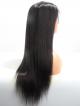 20" Silky Straight Lace Front Wig With See-through Bangs