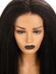 Made To Order 10"-22" Kinky Straight 5*5 Undetectable HD Lace Closure Human Hair Wig