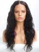 20" Black Body Wave & Plucked Hairline Full Lace Wig