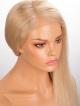 20" 130% Custom Color Silky Straight Human Hair HD Full Lace Wig With Custom Cap Size
