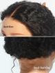 NEW IN CUSTOMIZE 18"-24" INVISIBLE HD LACE SWISS LACE NATURAL BLACK WAVY 360 LACE WIG