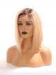 Ready to Ship Final Price $269 Pre-plucked Hairline 4" Deep Parting Lace Front Virgin Human Hair Bob Wig