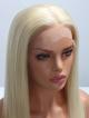 Custom Blonde Blunt Hair Ends 4" Deep Parting Lace Front Wig 13"*4" Lace Frontal Virgin Human Hair Wig