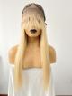 NEW IN 16'-22' BLONDE COLOR WITH BANGS T CAP CONSTRUCTION WIG