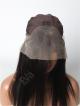Yaki Straight #1B - Off black Lace Front Human Hair Wig