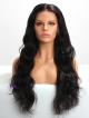 Updated 10"-24" Available Stock Sexy Loose Wave 100% High Quality Indian Remy Human Hair Glueless Full Lace Cap Wig